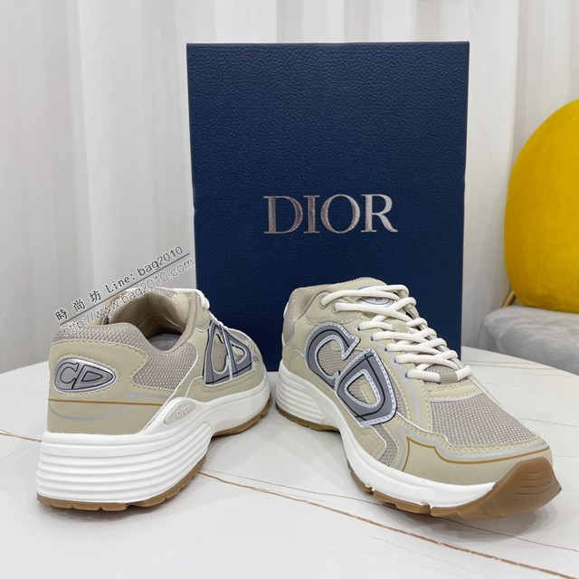 Dior復古波鞋 迪奧B30系列專櫃最新情侶款運動鞋跑鞋 dx2606